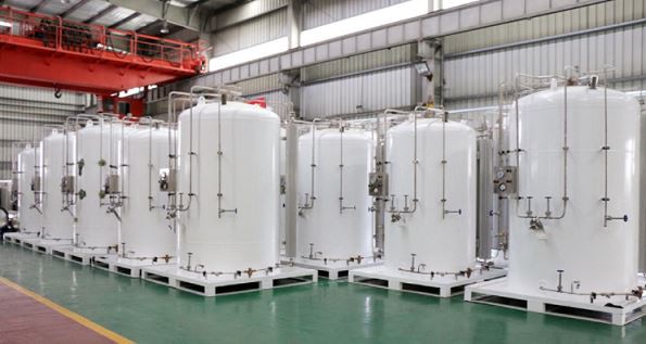 Cryogenic Liquid Oxygen Bulk Tanks